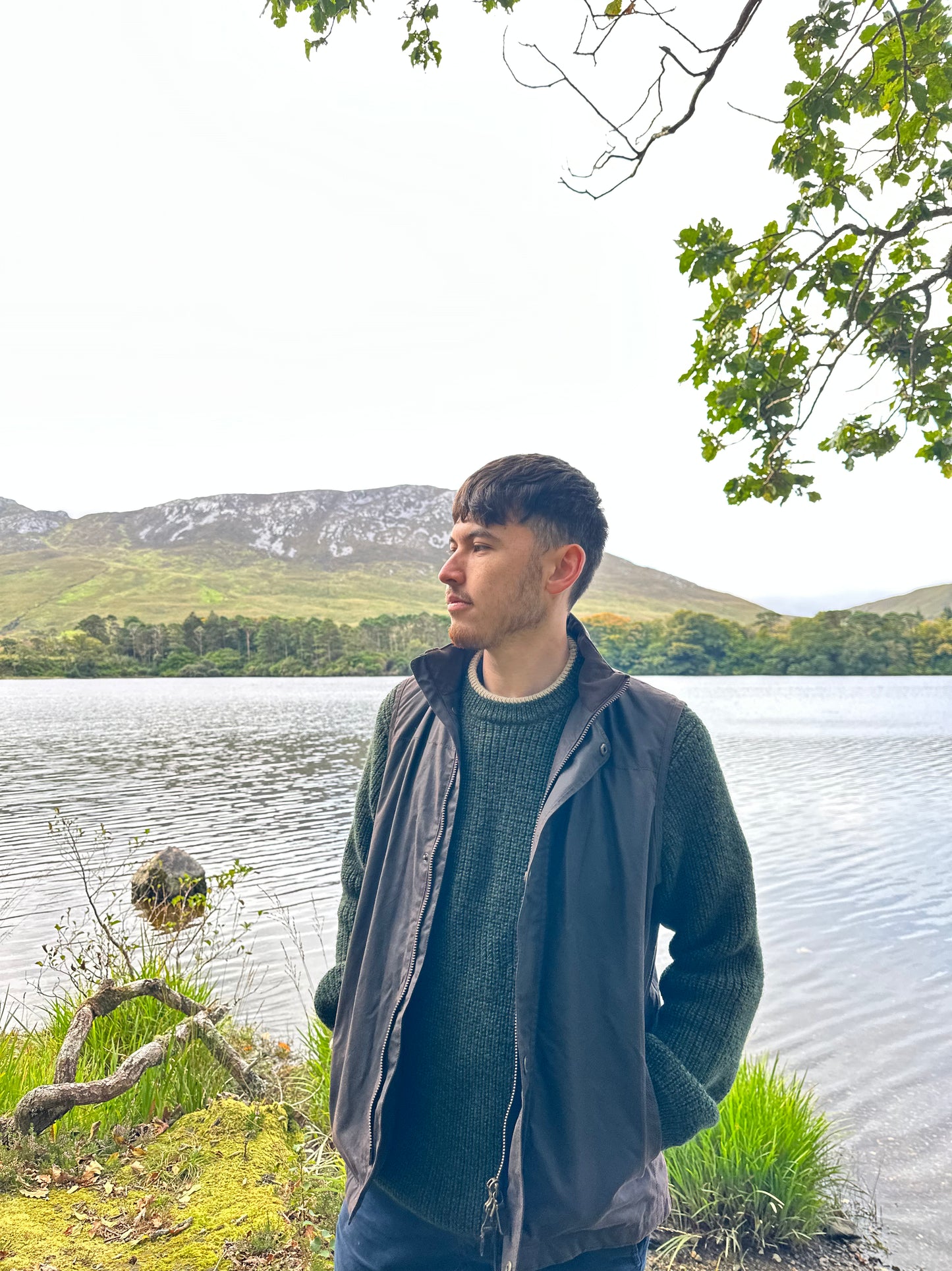 
                  
                    Kylemore Emerald Rib Aran Sweater
                  
                