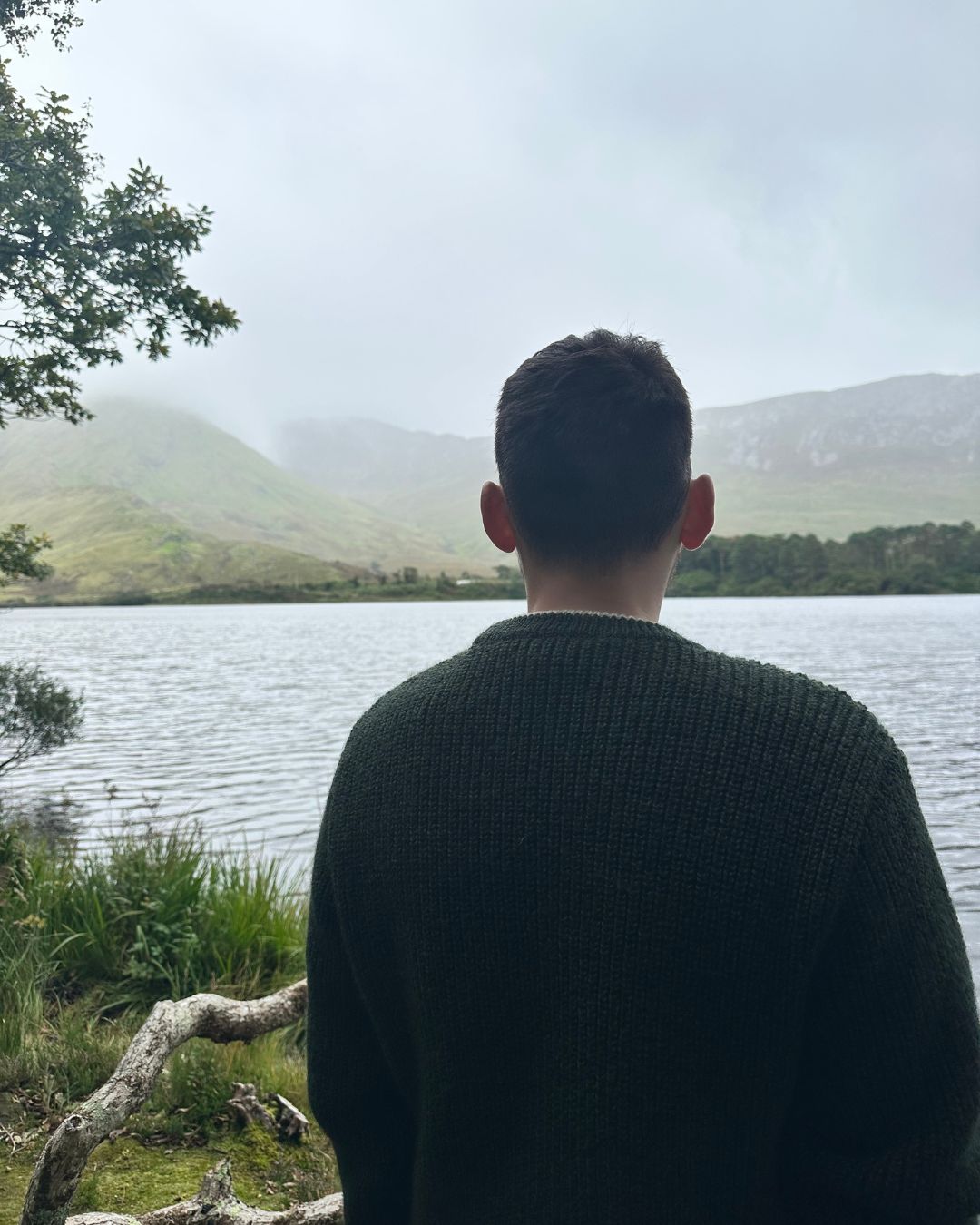 
                  
                    Kylemore Emerald Rib Aran Sweater
                  
                