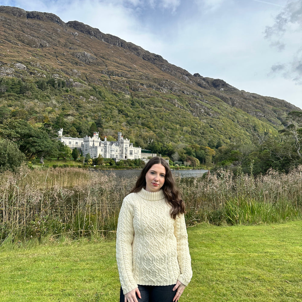 
                  
                    Kylemore Honeybee Aran Sweater
                  
                