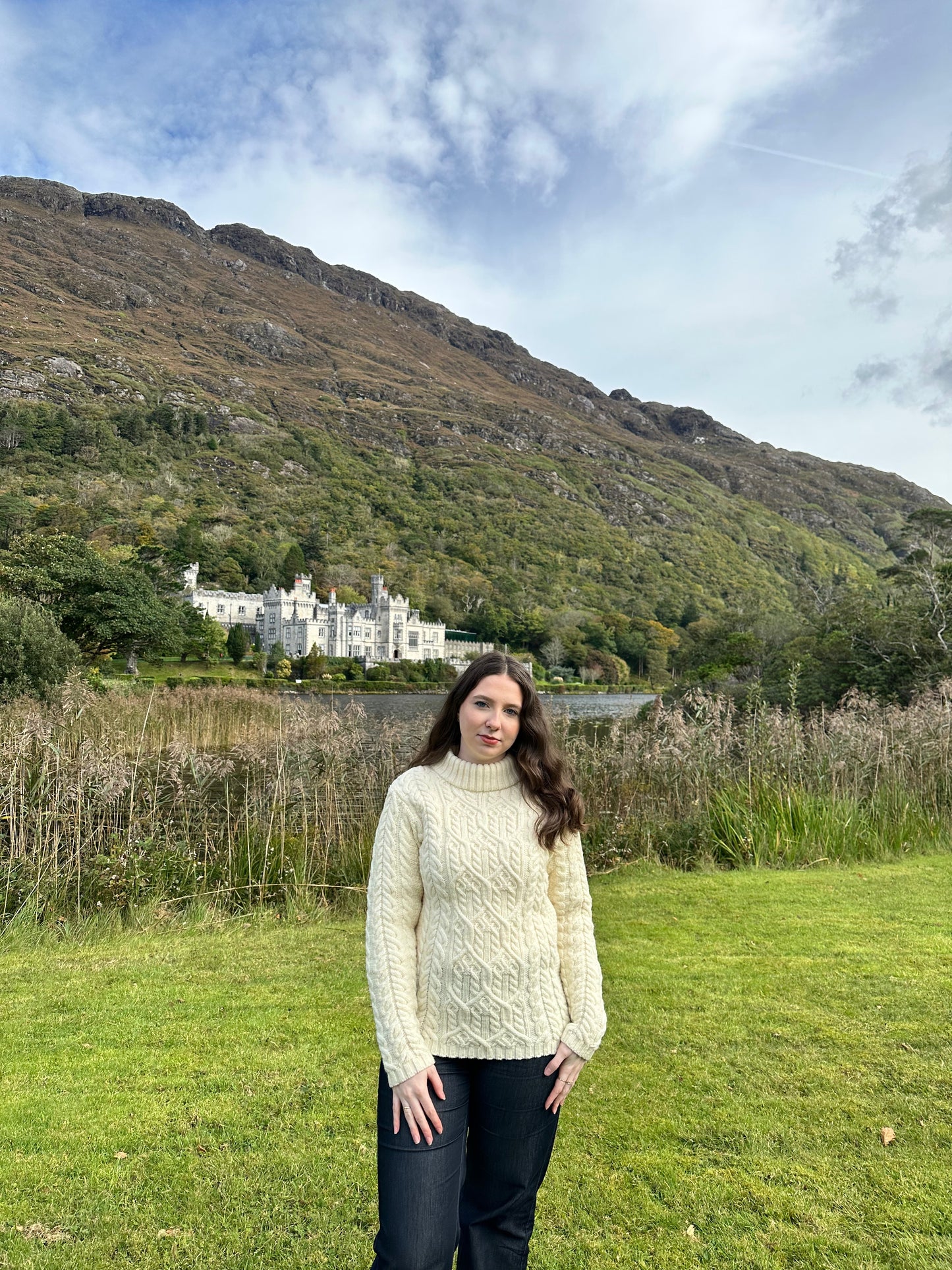 
                  
                    Kylemore Honeybee Aran Sweater
                  
                