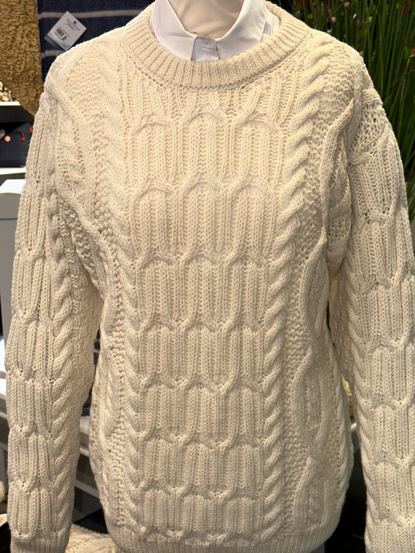 
                  
                    Kylemore Aran Sweater
                  
                