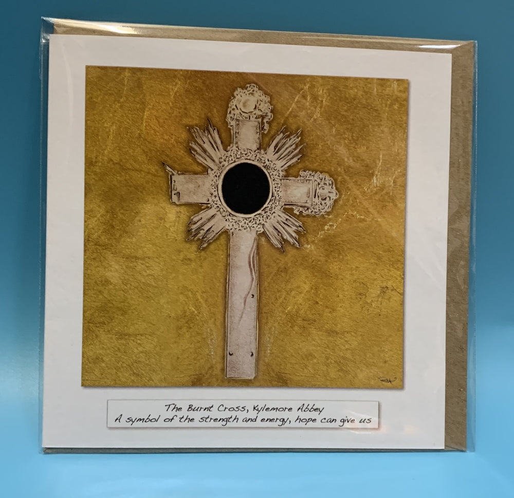 Rita Oates Burnt Cross, Kylemore Abbey Sq. Card