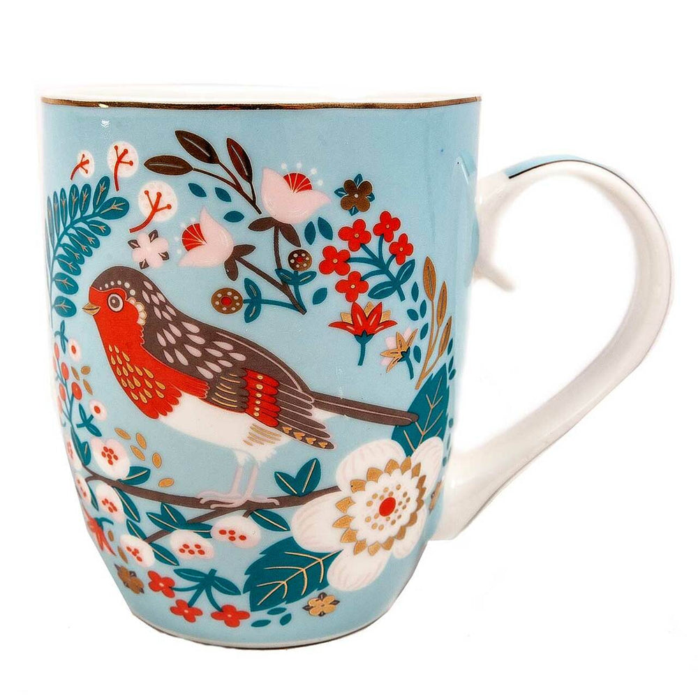 Robin Single Birdy Mug